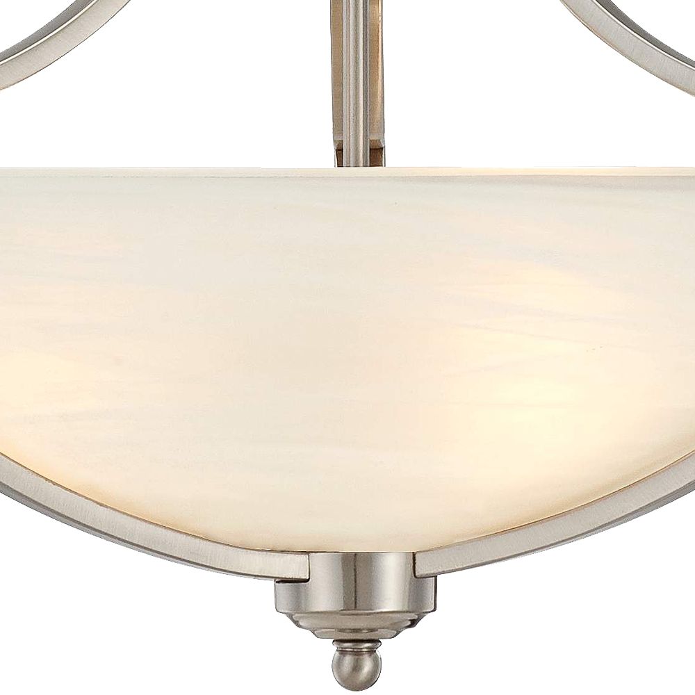 Possini Euro Milbury 19 1 2wide Bowl Pendant Chandelier