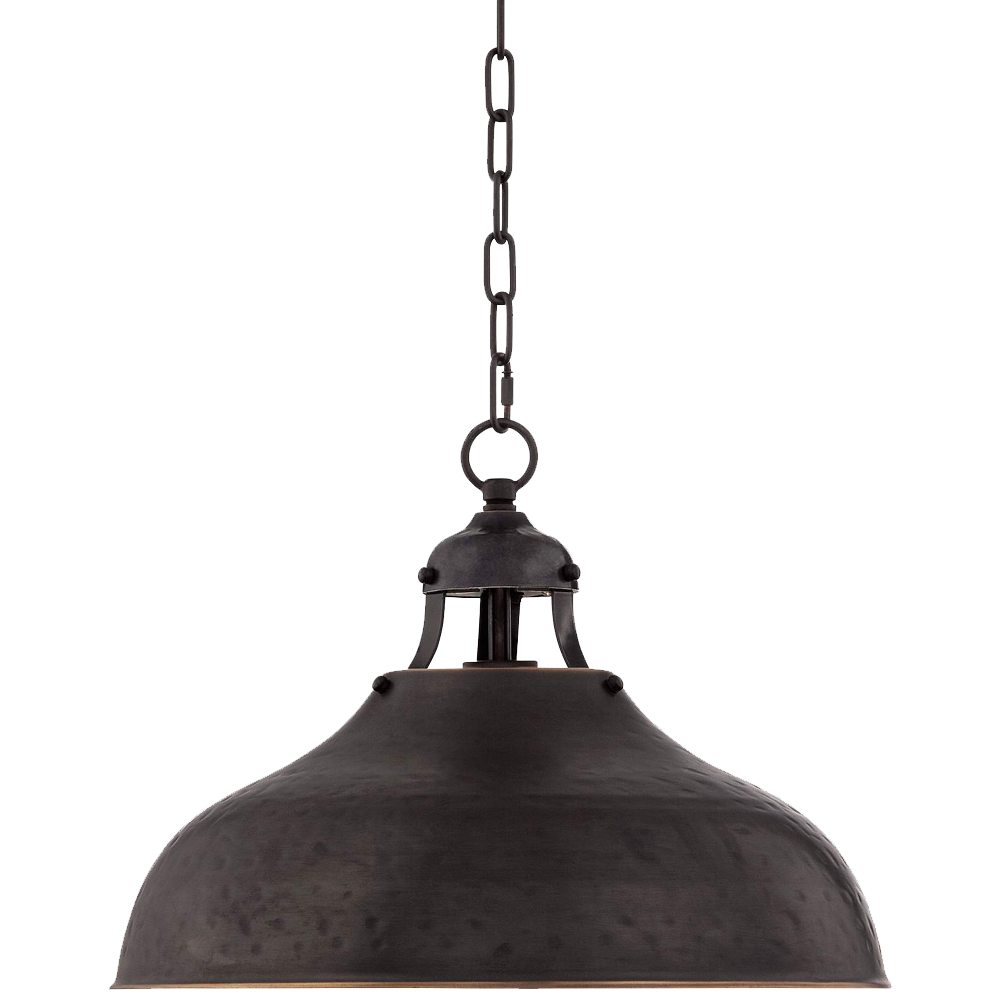 Essex 16wide Dyed Copper Metal Pendant Light