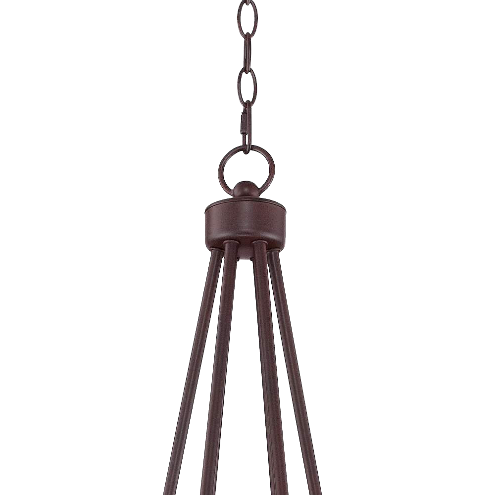 Fairport 6 Light 28wide Bronze Chandelier