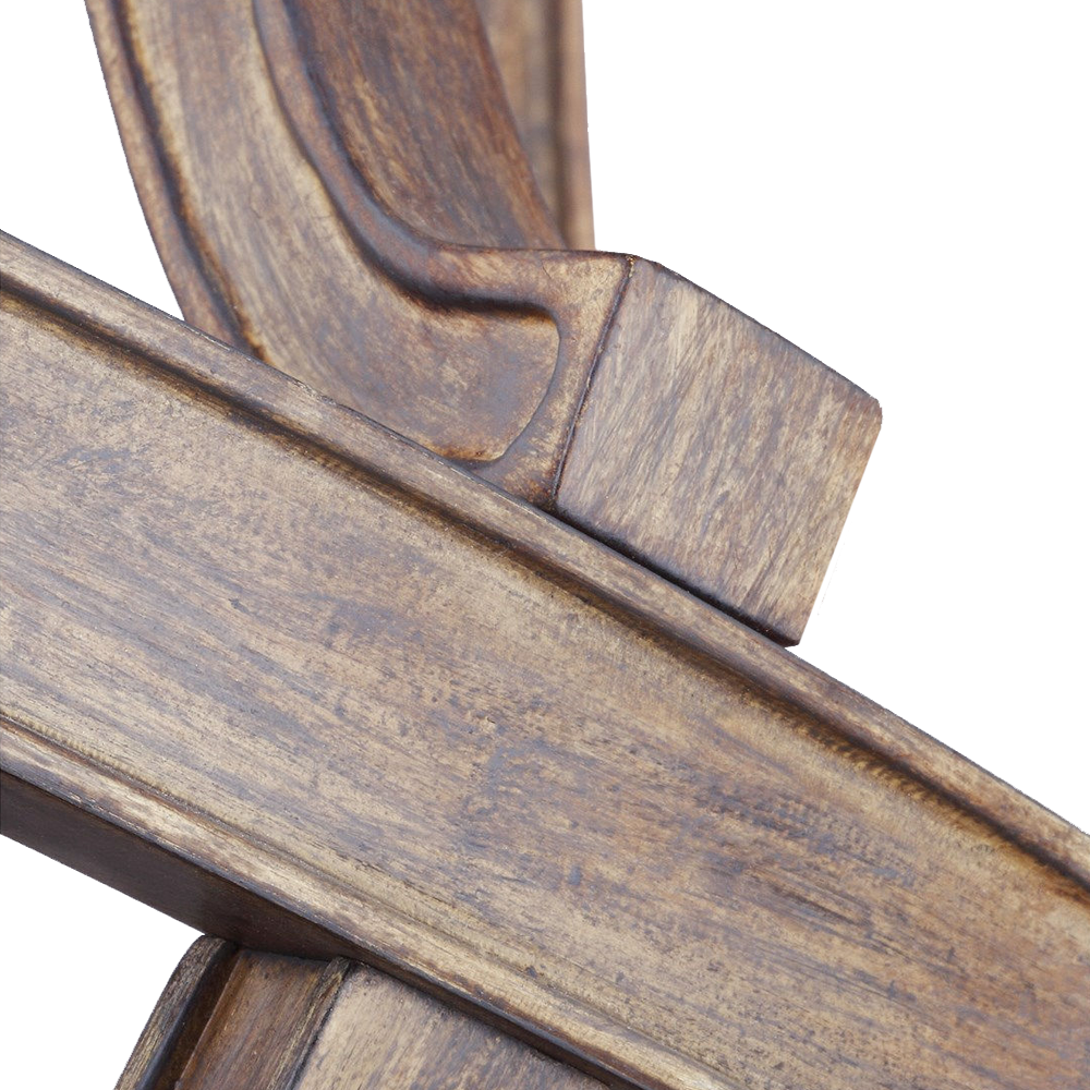 Feiss F3040 8wow Lorenz 8 Light Chandelier In Weathered Oak Wood