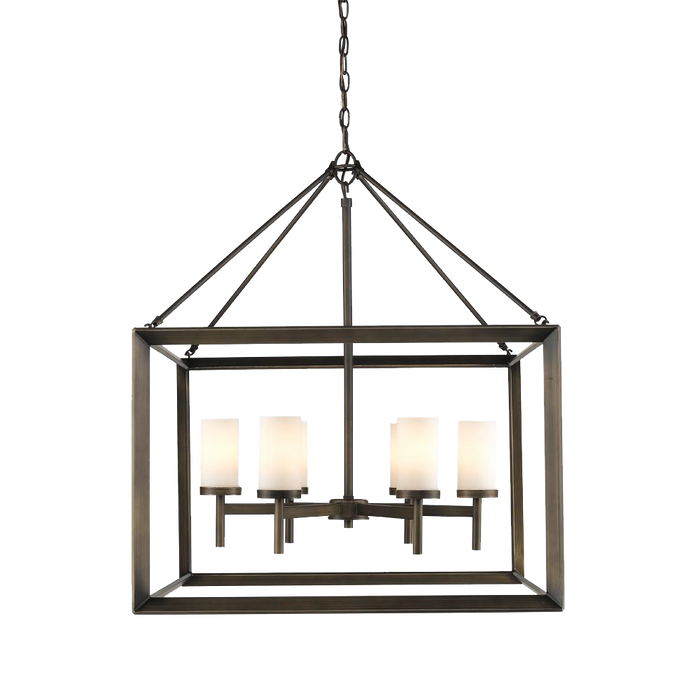 Golden Lighting 2073 6 Smyth 6 Light Chandelier