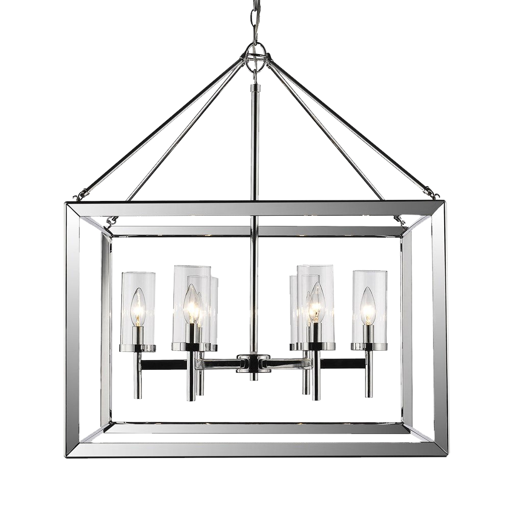 Golden Lighting 2073 6 Smyth 6 Light Chandelier
