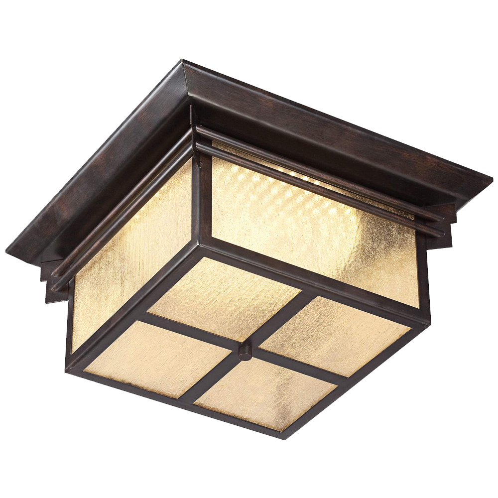 Hickory Point 15wide Led Outdoor Ceiling Light