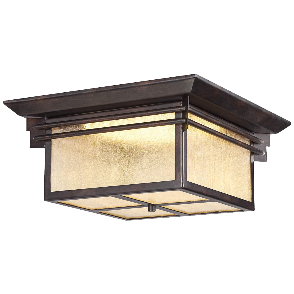 Hickory Point 15wide Led Outdoor Ceiling Light