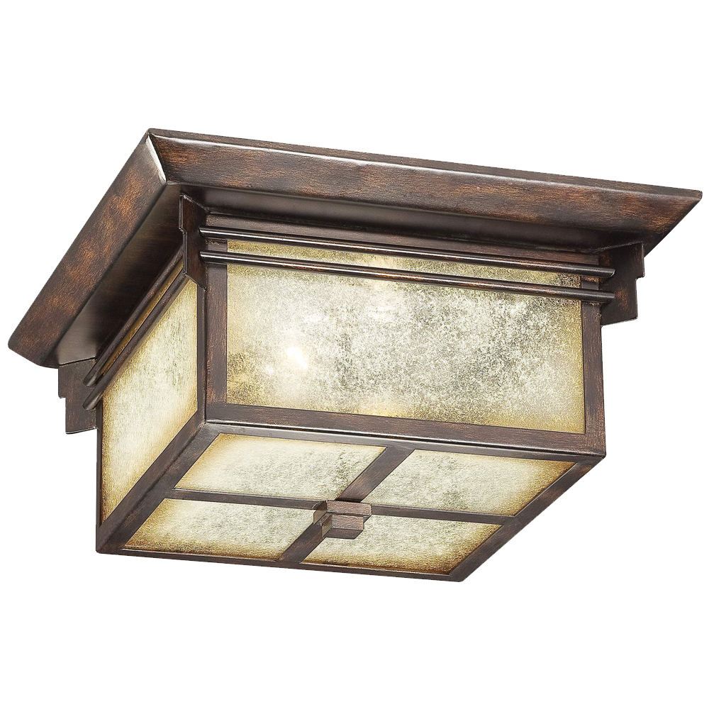 Hickory Point 15wide Led Outdoor Ceiling Light
